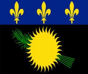 yapboz Guadeloupe bayrağı